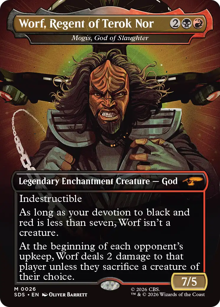 Worf, Regent of Terok Nor - Mogis, God of Slaughter