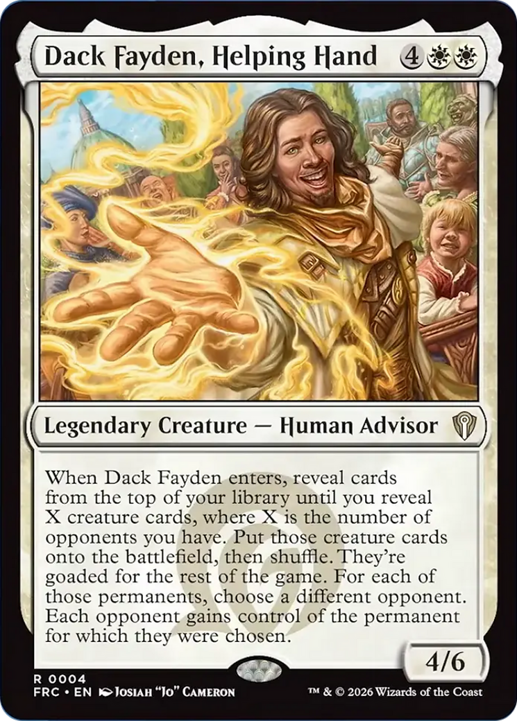 Dack Fayden, Helping Hand