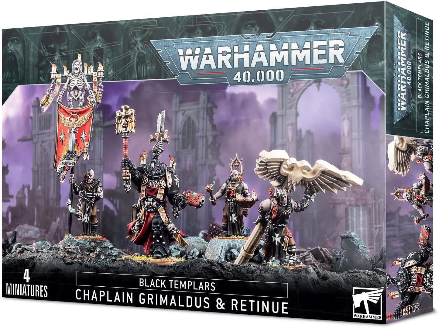 Chaplain Grimaldus & Retinue