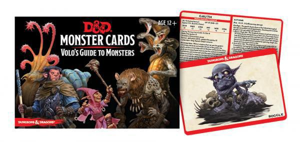D&D Monster Cards: Volo's Guide to Monsters
