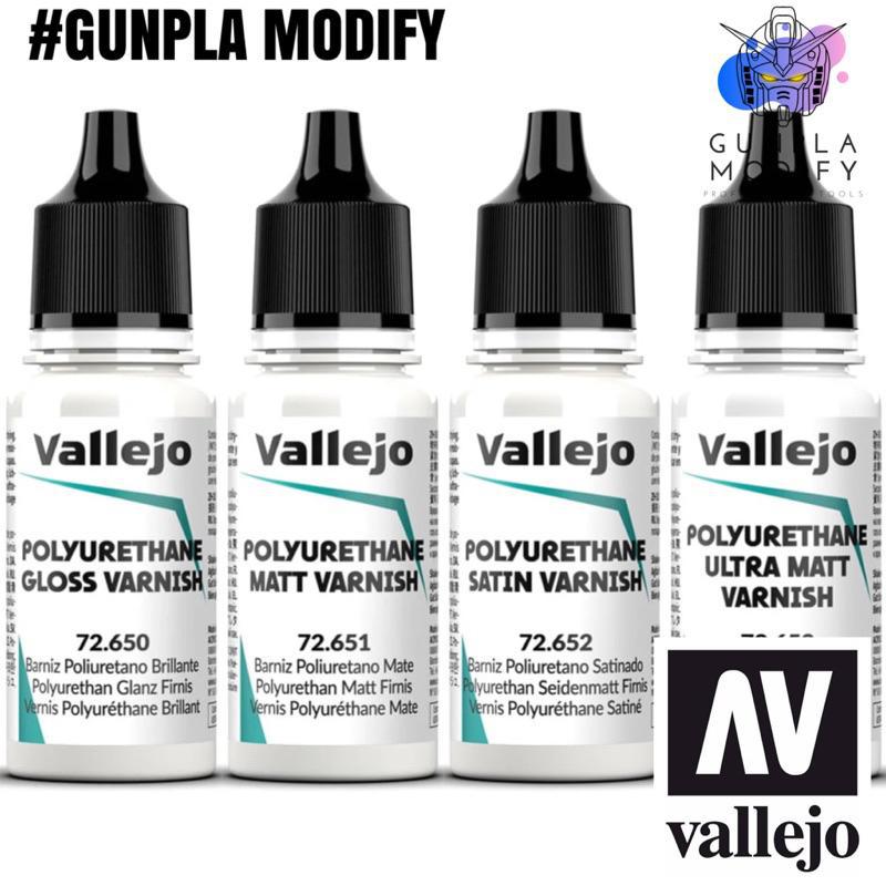 Vallejo Game Color 2: Varnish & Polyurethane Paint line