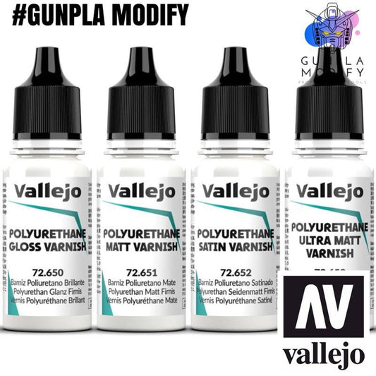 Vallejo Game Color 2: Varnish & Polyurethane Paint line