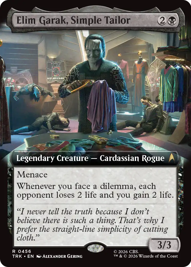Elim Garak, Simple Tailor