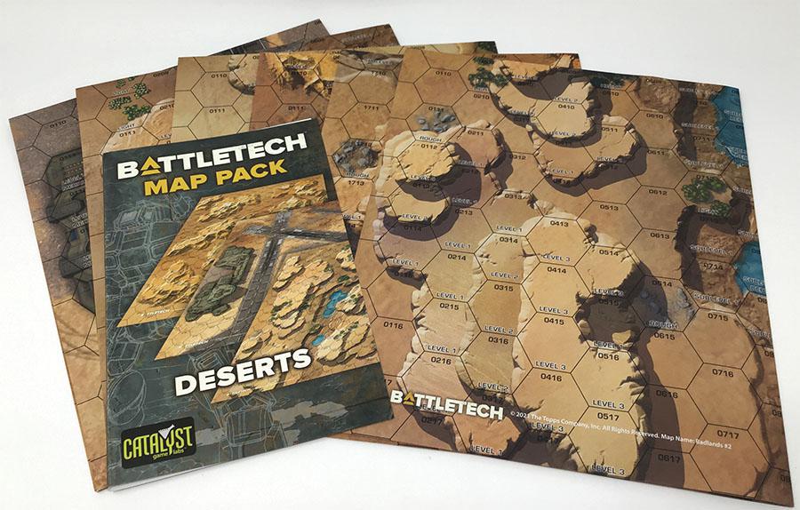 Map Pack- Deserts : BattleTech