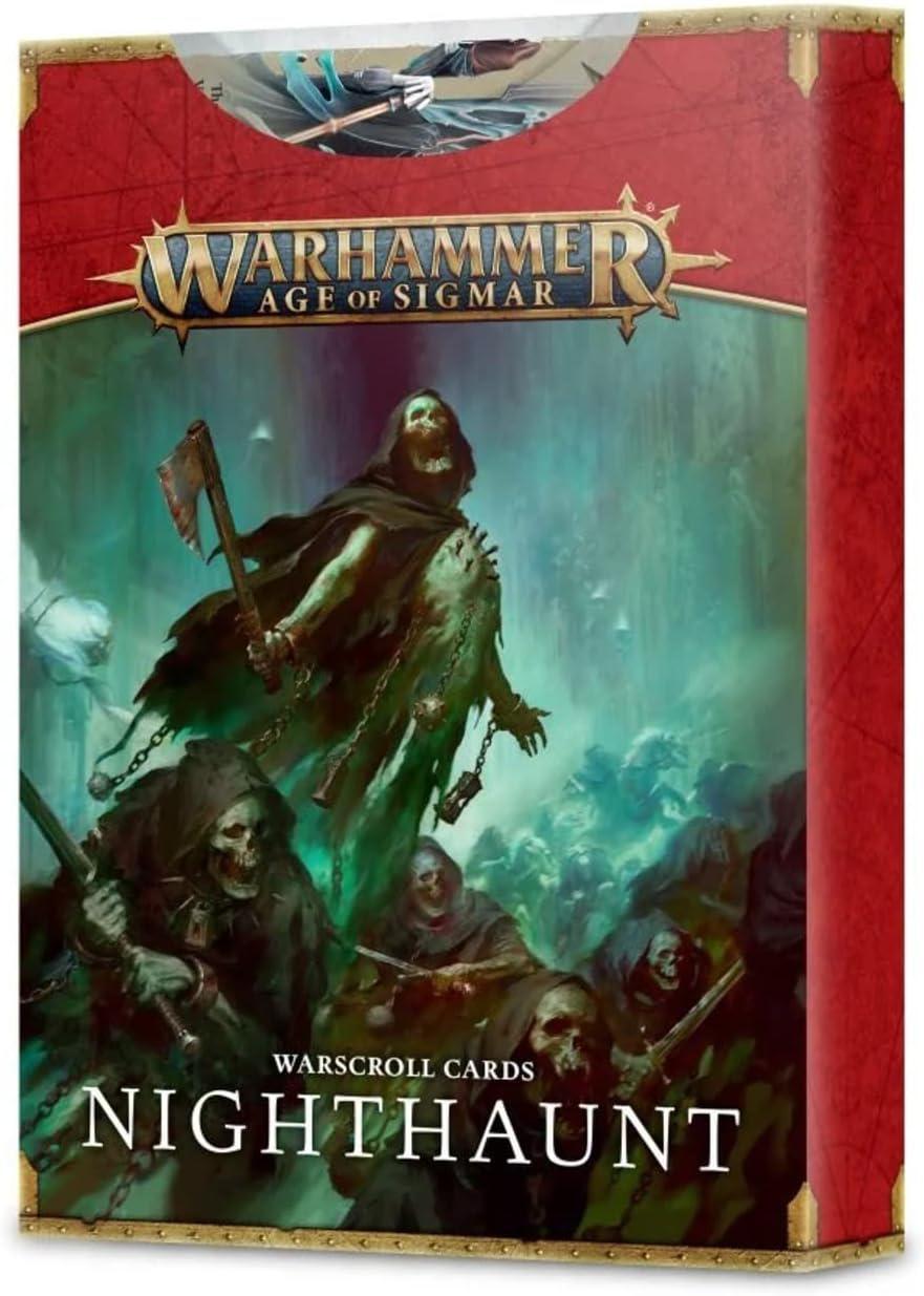 Warhammer Age Of Sigmar - Nighthaunt Warscroll Cards