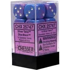 12 Count D6 Speckled Chessex Dice Cube