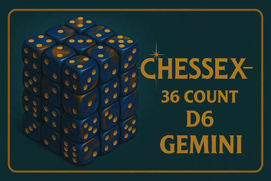36 Count D6 Gemini Chessex Dice Set