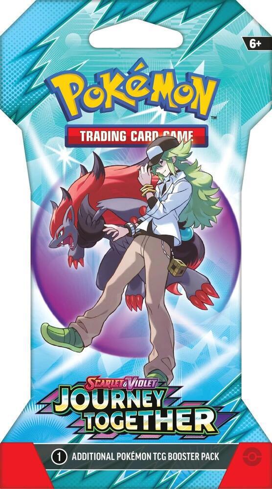 journey together card booster box Pokemon Scarlet & Violet and discover the unstoppable power of friendship in the Pokmon TCG Journey Together Sleeved Booster Pack