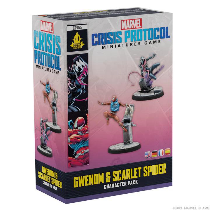 Marvel Crisis Protocols: Gwenom And Scarlet Spider Character Pack