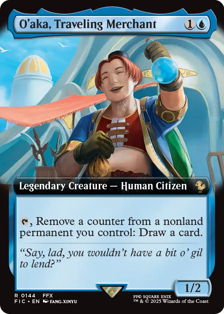 O'aka, Traveling Merchant
