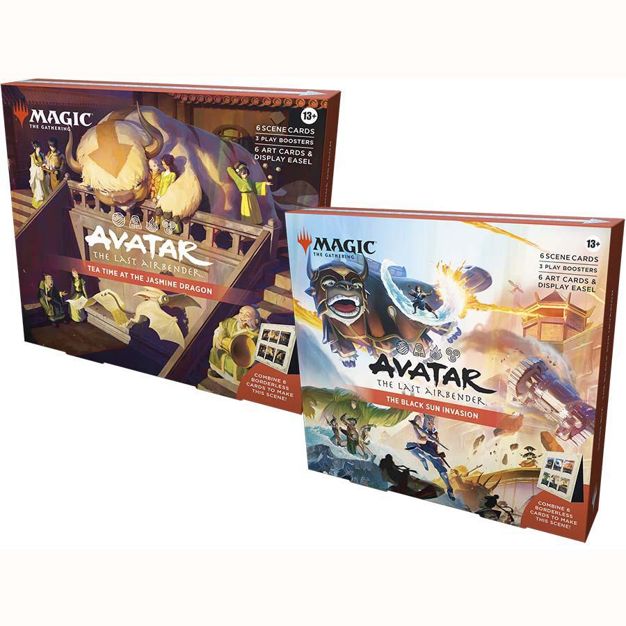 Avatar The Last Airbender Scene Box