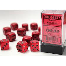 12 Count D6 Opaque Chessex Dice Cube