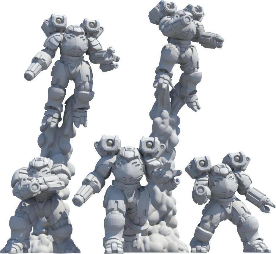 Elemental Star BattleTech: Mini Force Pack-