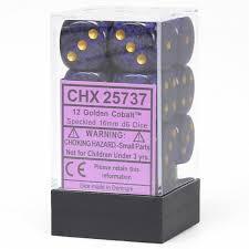 12 Count D6 Speckled Chessex Dice Cube