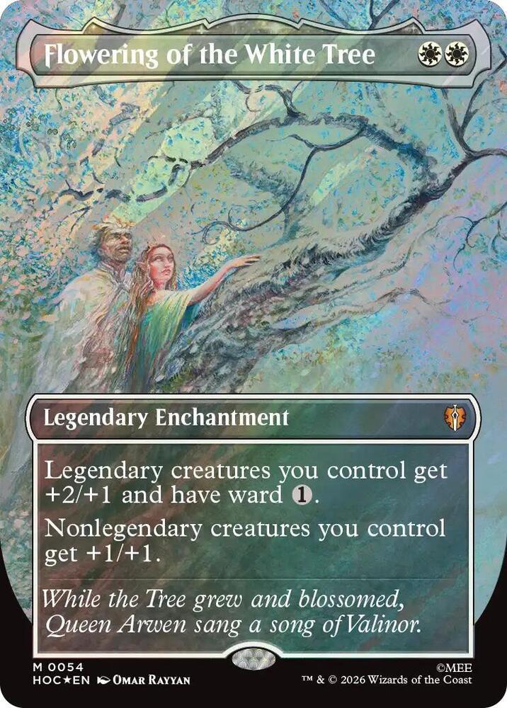 Flowering of the White Tree