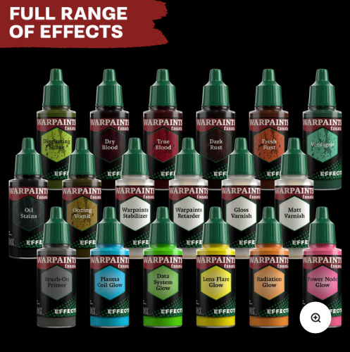 Warpaints Fanatic: Effects