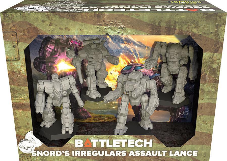 Snord's Irregulars Assault Lance BattleTech: Mini Force Pack-