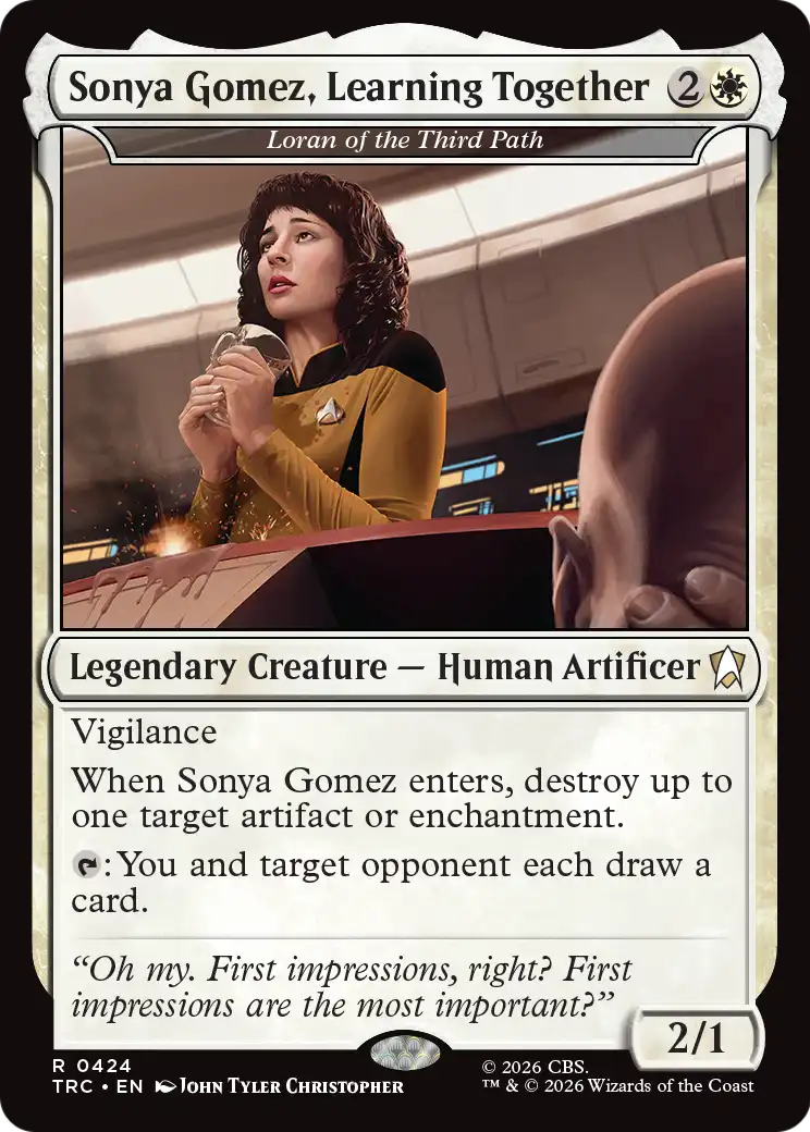 Sonya Gomez, Learning Together - Loran of the Third Path