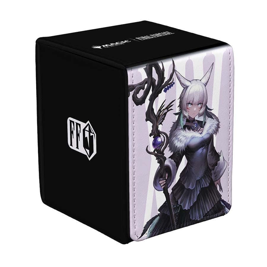 ULTRA PRO: MAGIC: THE GATHERING: FINAL FANTASY: Y'SHTOLA NIGHT'S BLESSED ALCOVE FLIP DECK BOX