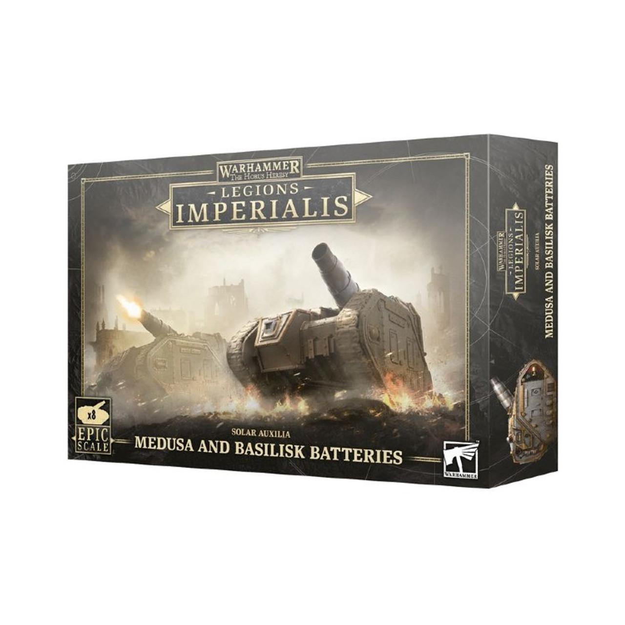 Legions Imperialis Medusa And Basilisk Batteries