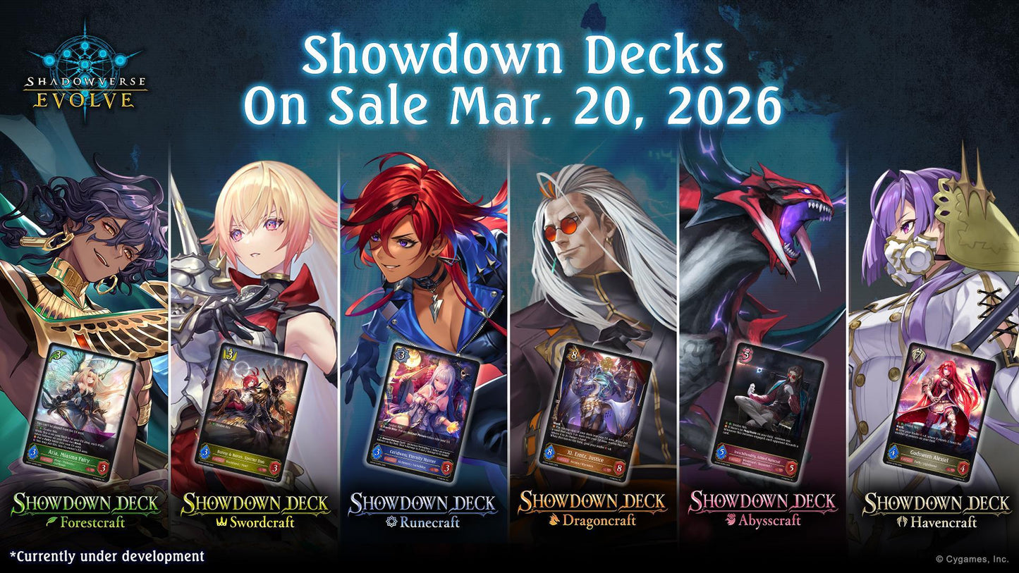 Shadowverse Evolve Showdown Deck
