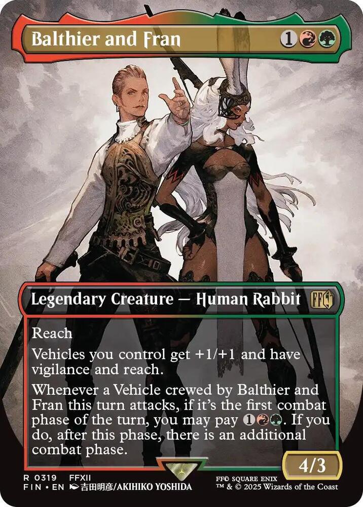 Balthier and Fran
