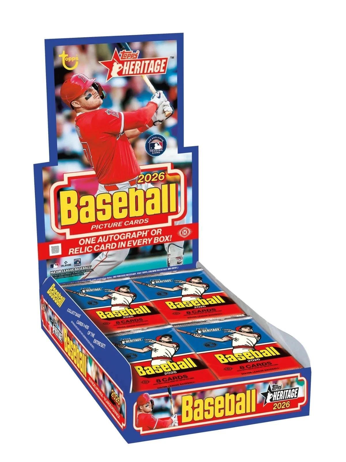 2026 MLB - Heritage Hobby Booster Box