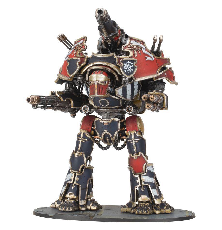 Warbringer Nemesis Titan W/Quake Cannon, Volcano Cannon, And Laser Blaster