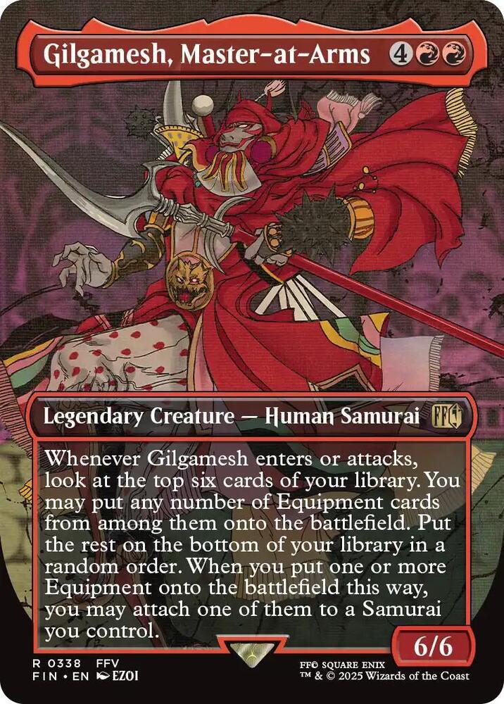 Gilgamesh, Master-at-Arms