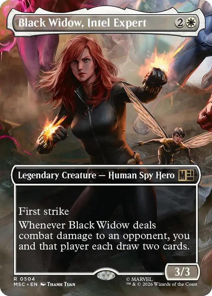 Black Widow, Intel Expert