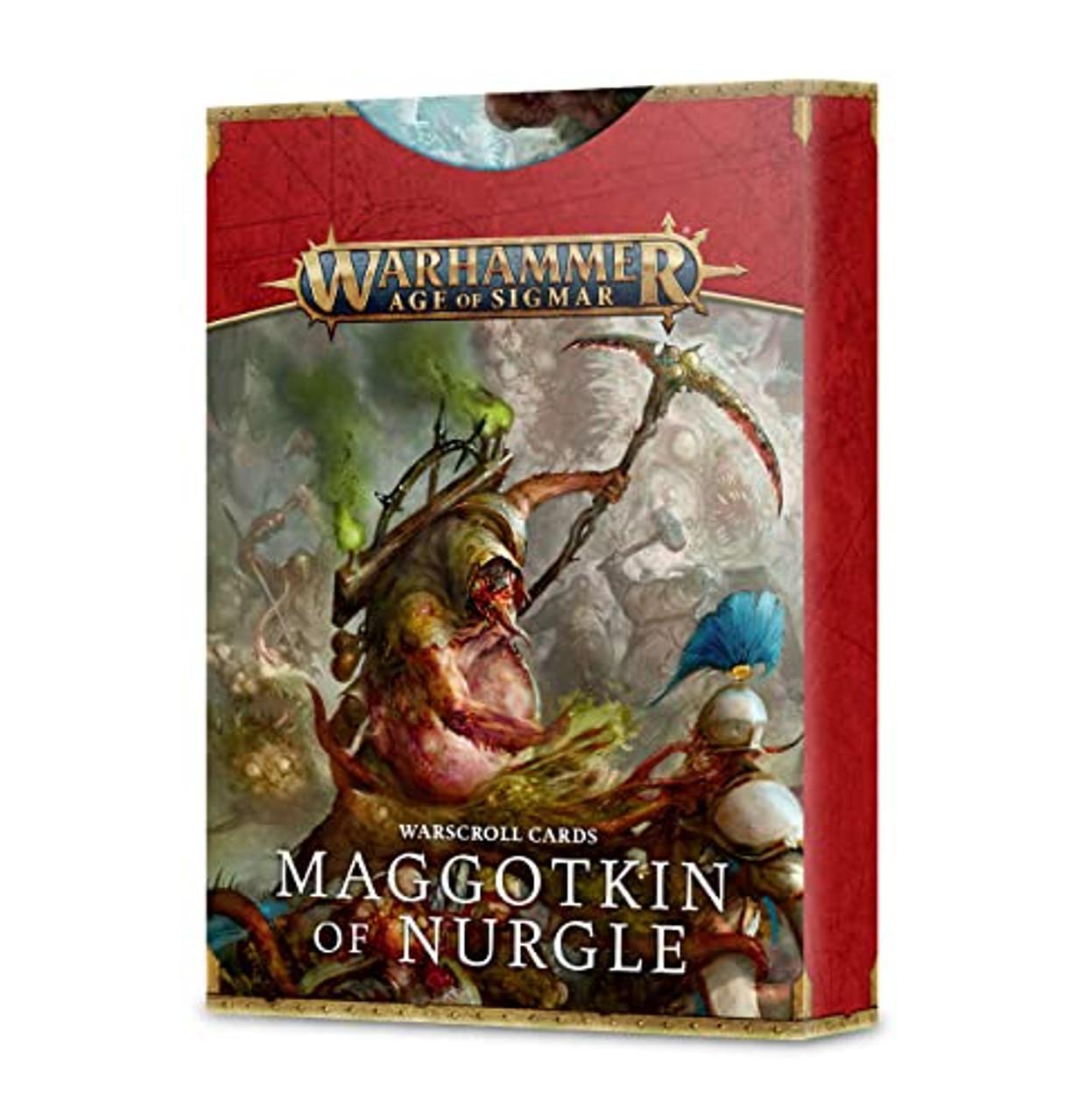 Maggotkin Of Nurgle Warscroll Cards