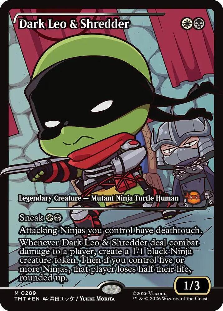 Dark Leo & Shredder