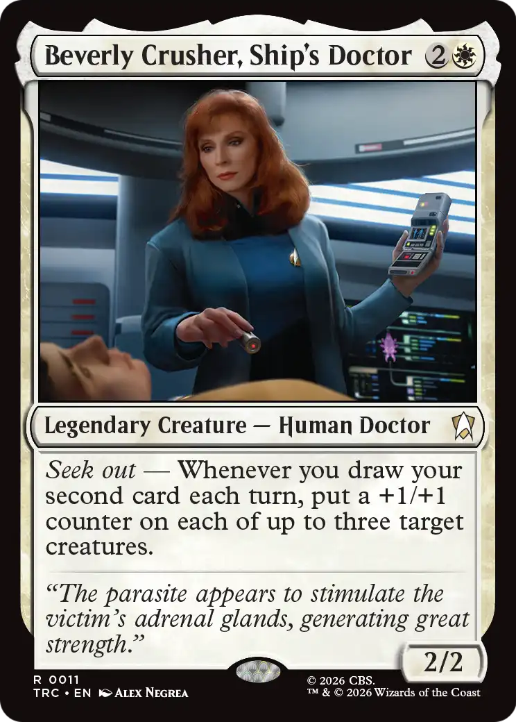 Beverly Crusher, Ship's Doctor