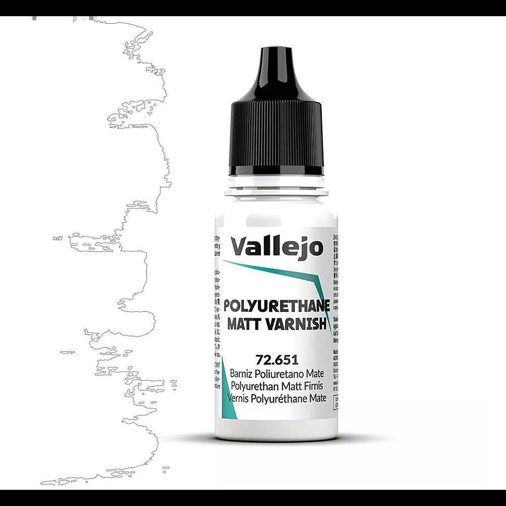 Vallejo Game Color 2: Varnish & Polyurethane Paint line