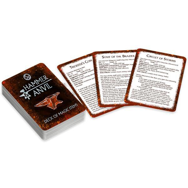 Hammer & Anvil Deck of Magic Items