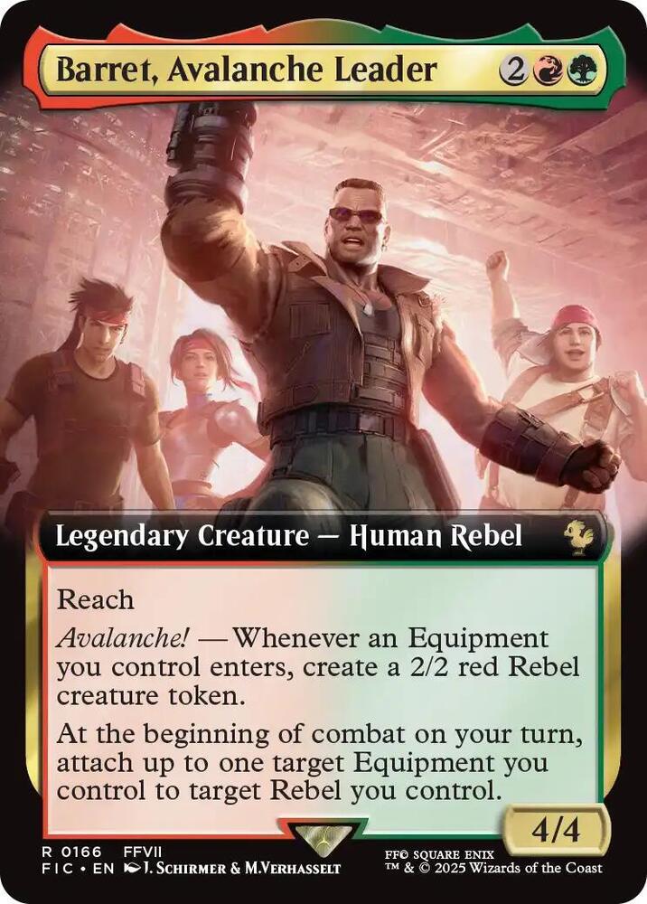 Barret, Avalanche Leader