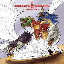 Dungeons & Dragons Coloring Book