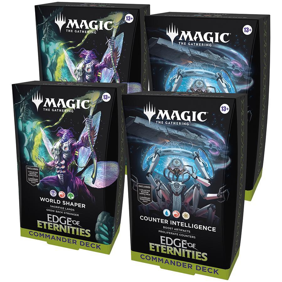 MTG EDGE OF ETERNITIES COMMANDER DECK 4CT