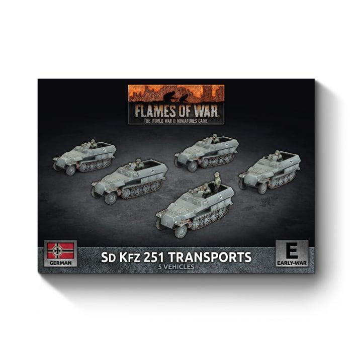 Sd Kfz 251 Half-track Transport Platoon