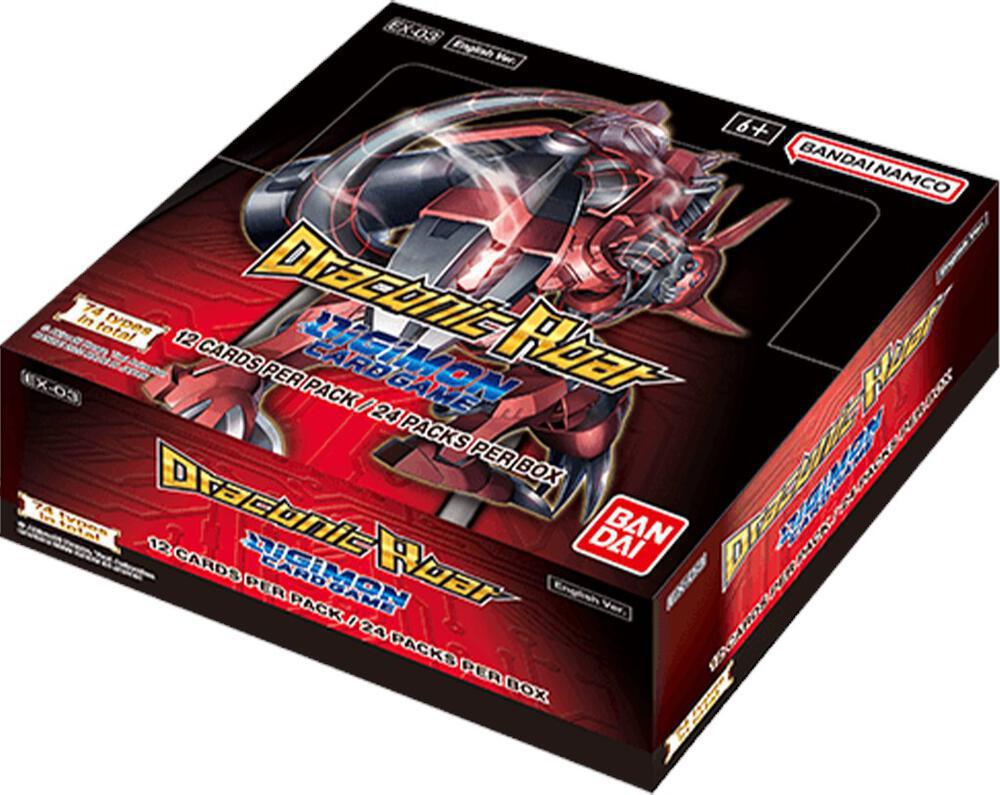 Digimon Draconic Roar Booster Box - Draconic Roar (EX03)
