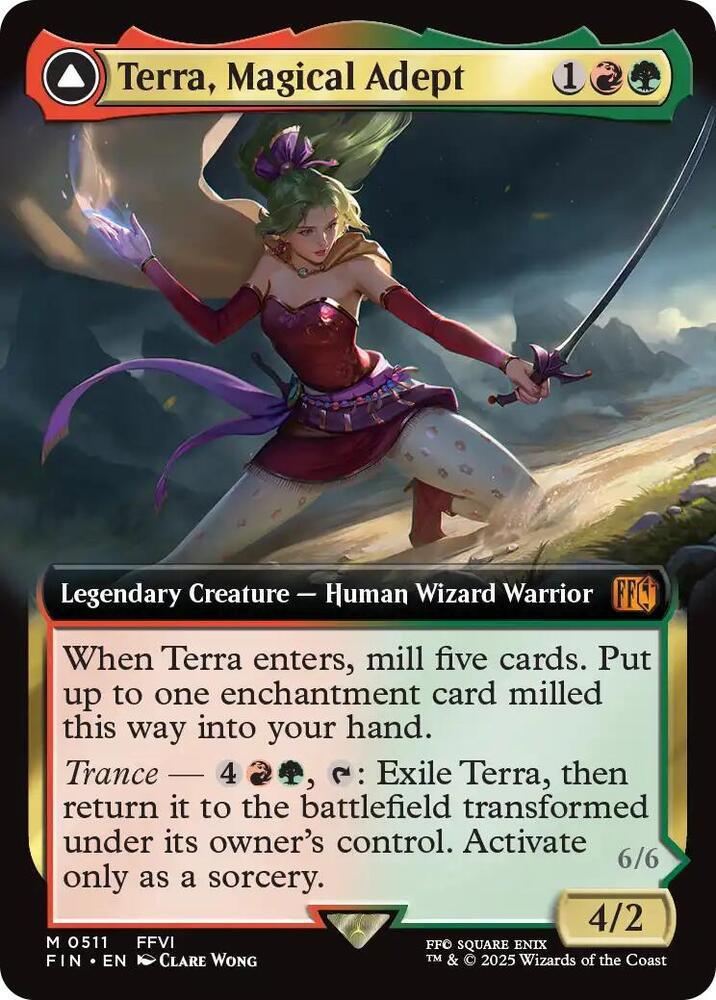 Terra, Magical Adept