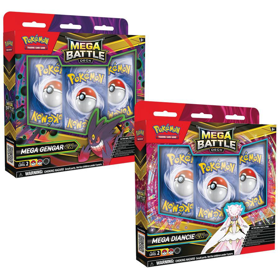 PKMN MEGA GENGAR/DIANCIE EX MEGA BATTLE DECK – Champion Card Collector