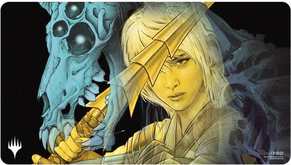 Playmat: MTG- Duskmourn- The Wandering Rescuer