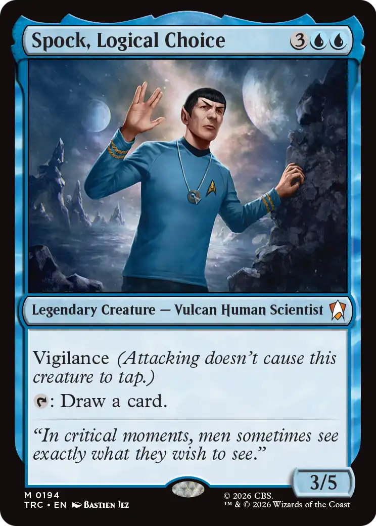 Spock, Logical Choice