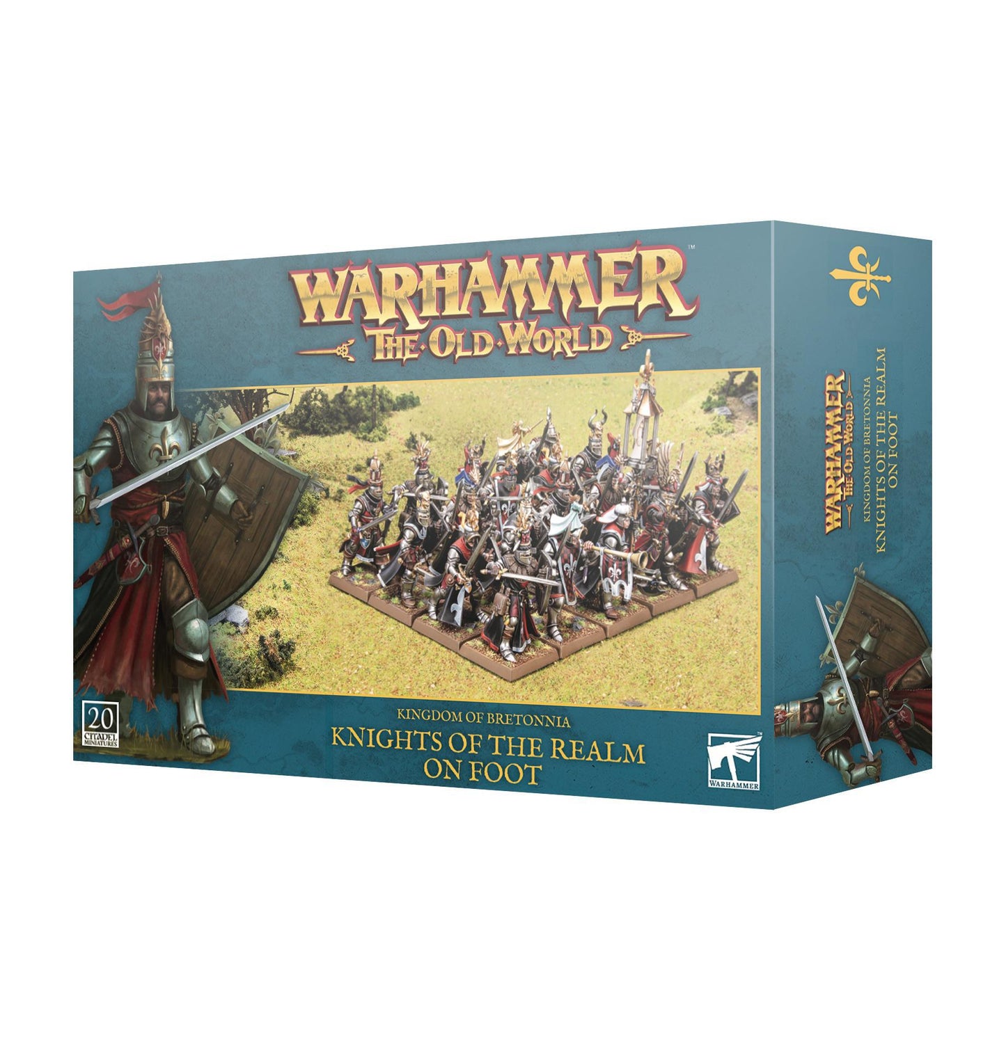 Warhammer: Old World: Kingdom Of Bretonnia Knights Of The Realm On Foot