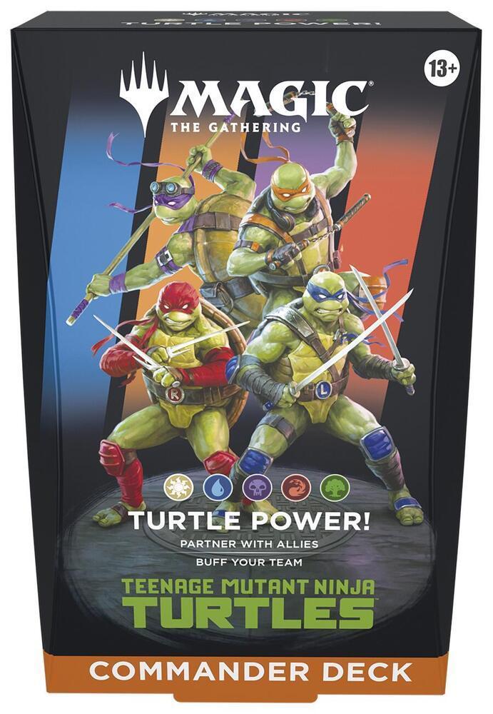 MTG Teenage Mutant Ninja Turtles Turtle Power Commander Deck Preorder (2/27/26)
