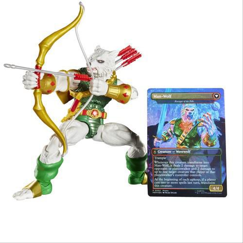 Marvel Legends Man-Wolf W/MTG Card