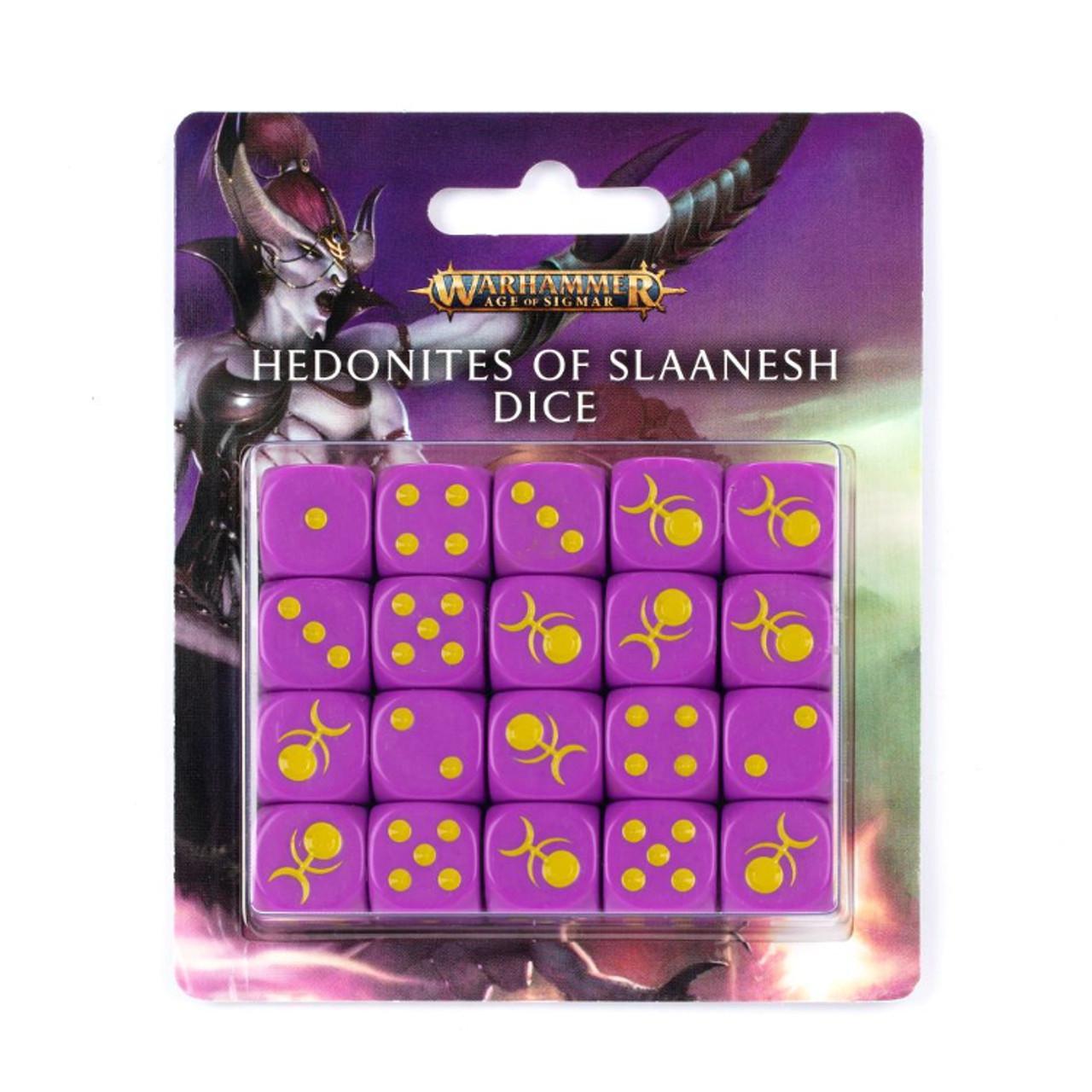 Hedonites Of Slaanesh Dice
