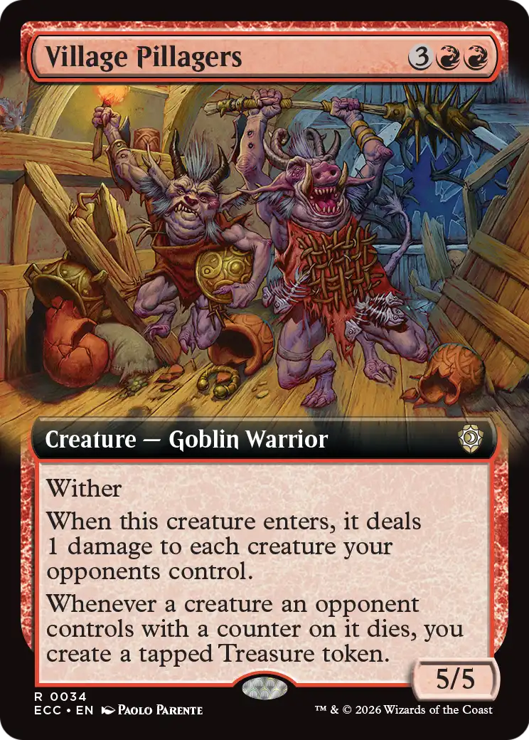 Village Pillagers (Extended Art)