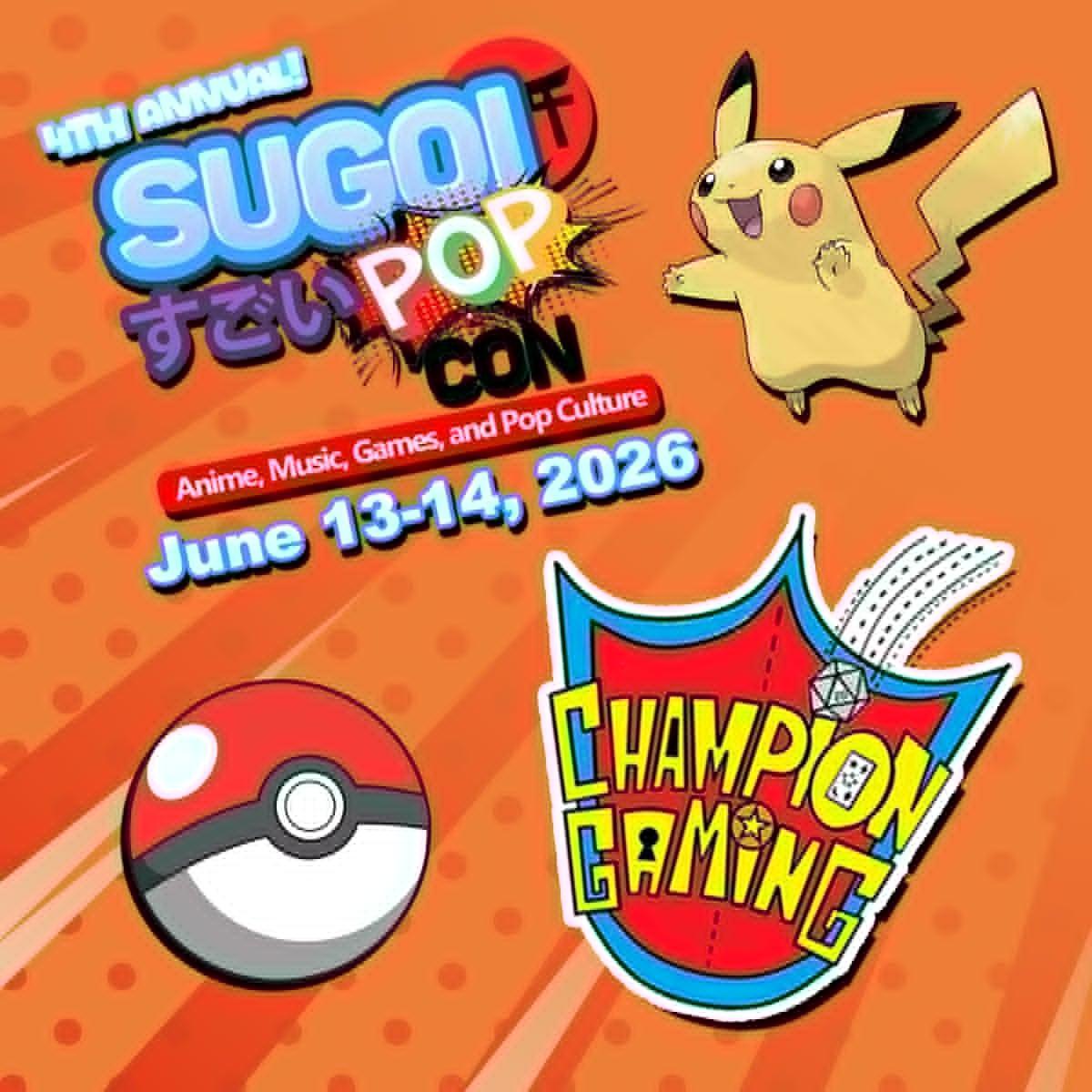 Sugoi-Pop Con Standard Pokemon TCG Tournament Hosted by Champion Card Collector